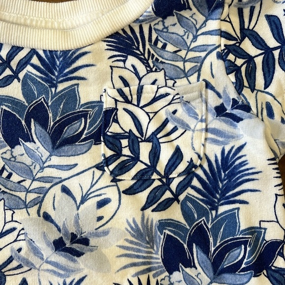 Janie and jack tropical cropped sweatshirt - Picture 2 of 6